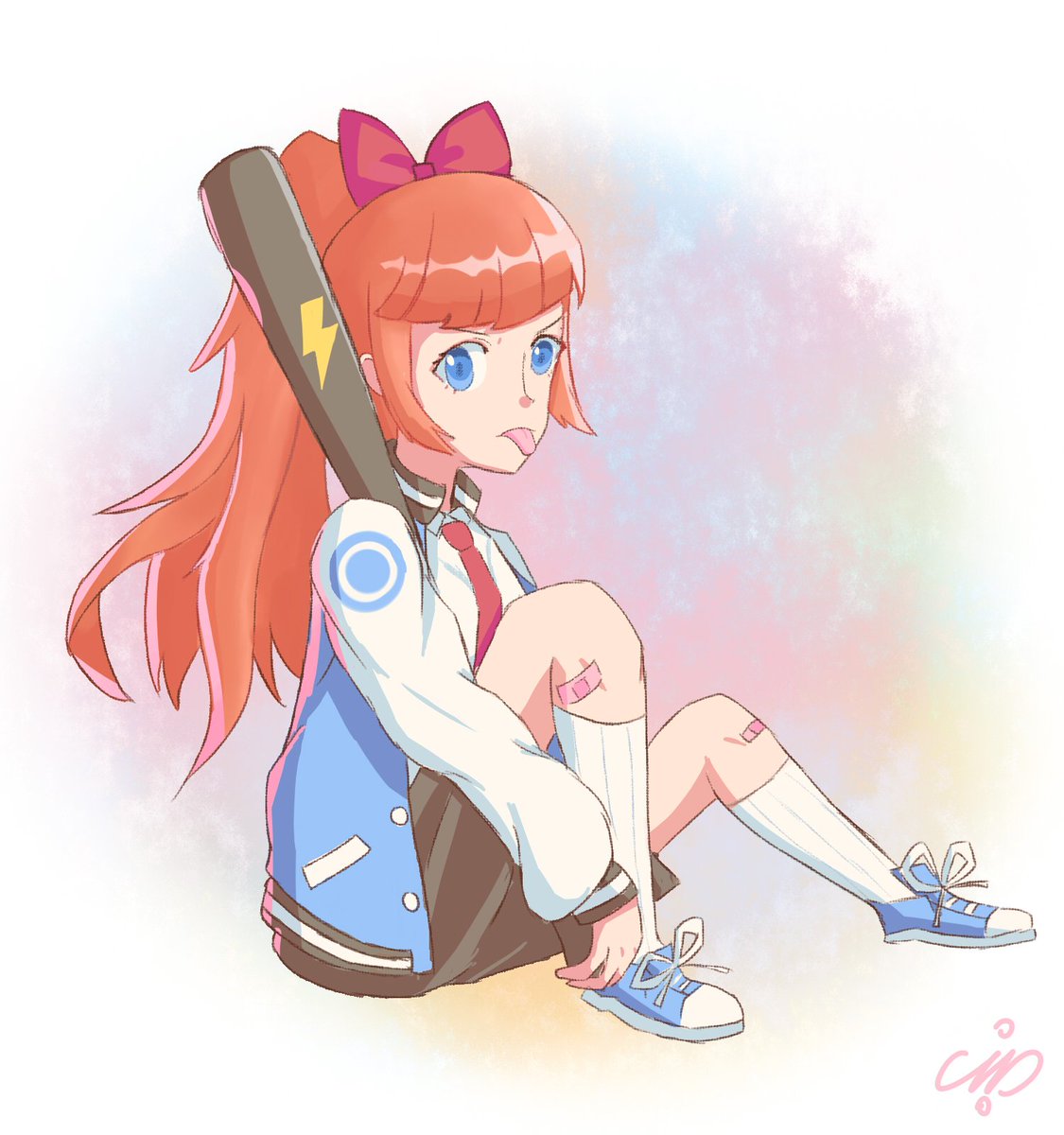 I've played river city girls for like less than 2 hours but i drew kyoko anyways