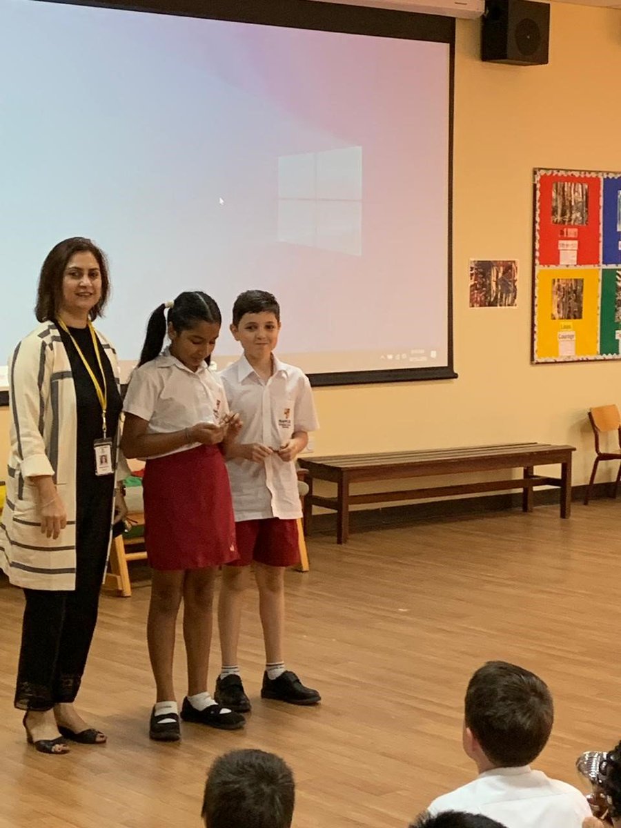 Primary School Head girl and Head boy.
Congratulations to Fariza Illahi and Khalid Ajmi from Year 6D for receiving this position this year.
#rafflesisparents
@rafflesIntsch