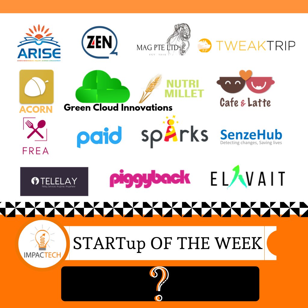 ImpacTechJapan's tweet image. Can you guess which #startup will earn the tag of "STARtup OF THE WEEK"?🤔
Every Friday, Impactech will feature one promising start-up from #IAP2019 to share more about them and the impact that they have on our society.

Know more about them here: bit.ly/impactech-star…