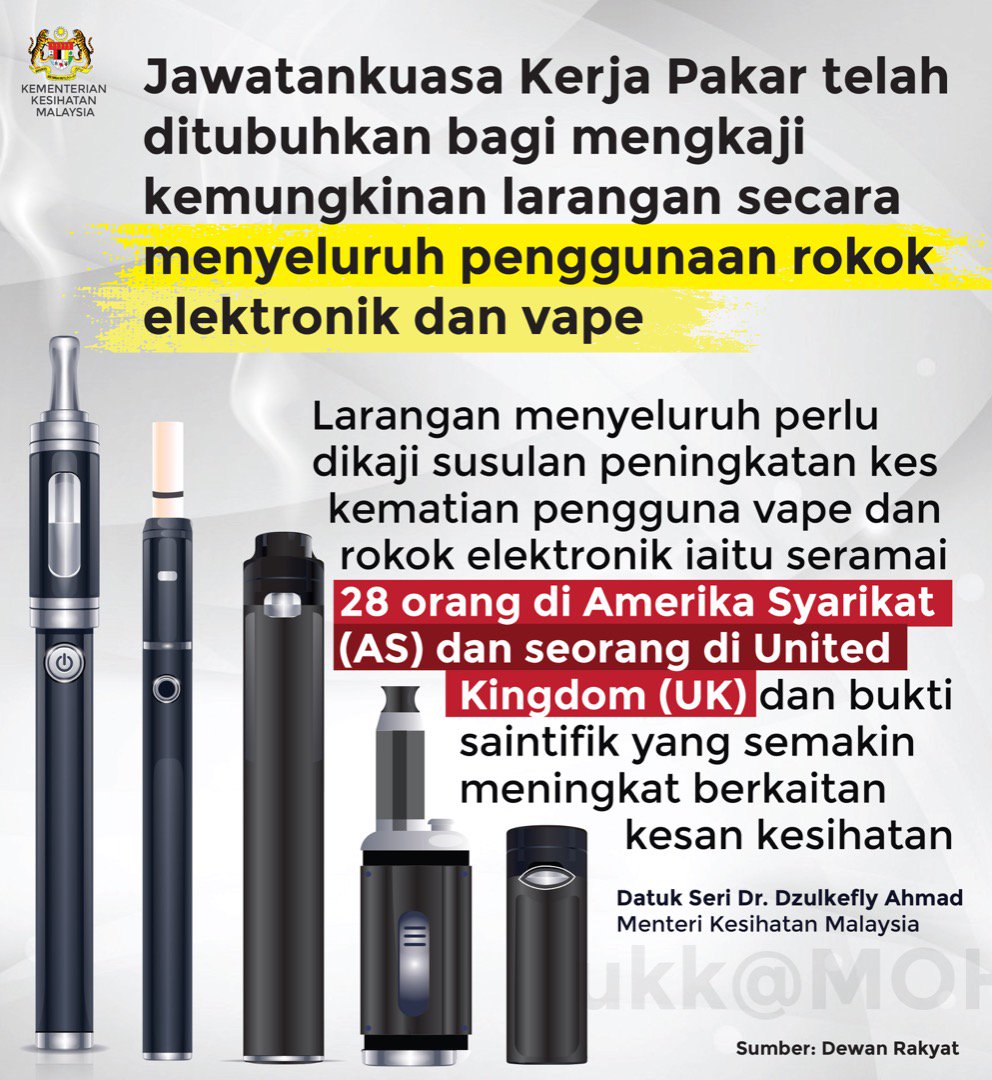 keburukan vape kepada kesihatan