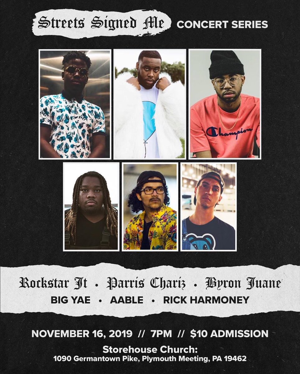 704Evoni's tweet photo. November 16th come out to Philly and check out my bro @RockstarJt https://t.co/iEMvxJ5GB6