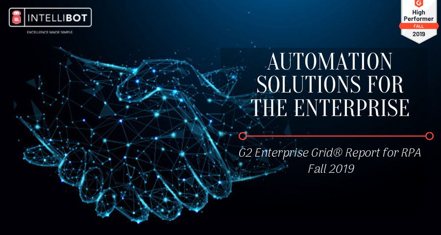 IntellibotRPA's tweet photo. Automation solutions for the Industry. Read the full report - https://t.co/dtD3GkLKZX
Check out our product at https://t.co/KfOlVJNZrU
#IntellibotRPA #RoboticProcessAutomation #IntelligentAutomation #G2crowd #G2 #highperformer #G2Grid #G2EnterpriseGrid #IntellibotStudio #RPA https://t.co/jhU8Zt3OIx