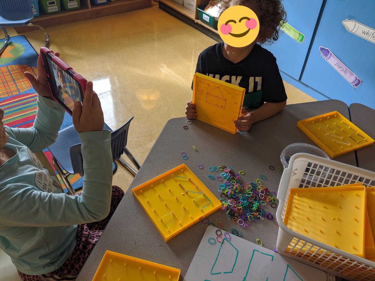 RBestnest's tweet photo. Today was our first day practicing our Math Centers. While some students practiced subitizing and doubles, others constructed shapes on Geo-boards and worked on their Mathletics activities. #bantinglovesmath https://t.co/vTfEZEviXB