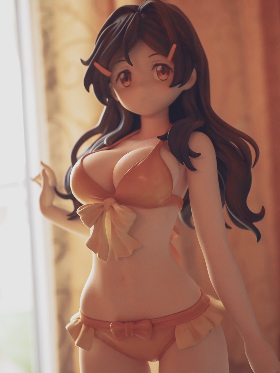 I get the Vividred Operation Shinomiya Himawari Super Figure 1/2.5, Very beautiful. 