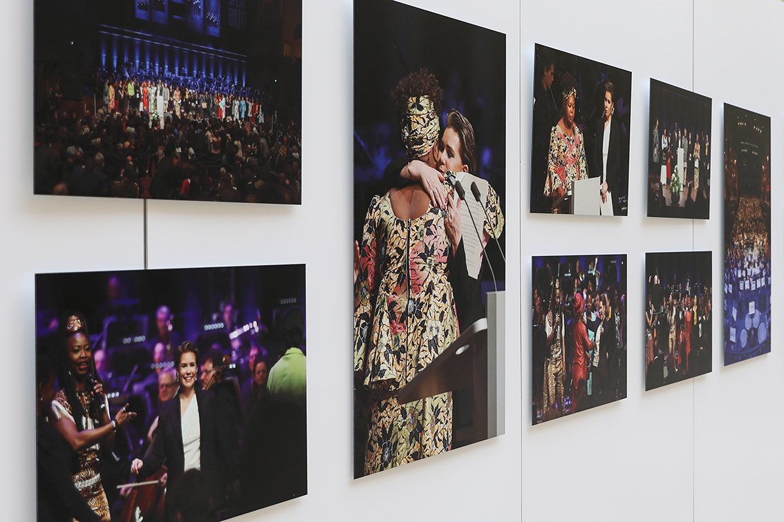 StandSpeakRise's tweet photo. Their Majesties the King and Queen of the Belgians and His Royal Highness the Grand Duke of Luxembourg visited the “Stand Speak Rise Up!“ exhibition at Abbaye de Neimënster in the context of the state visit of Luxembourg.
#luxembourg #neimenster #endrapeinwar https://t.co/d2yko9xPot