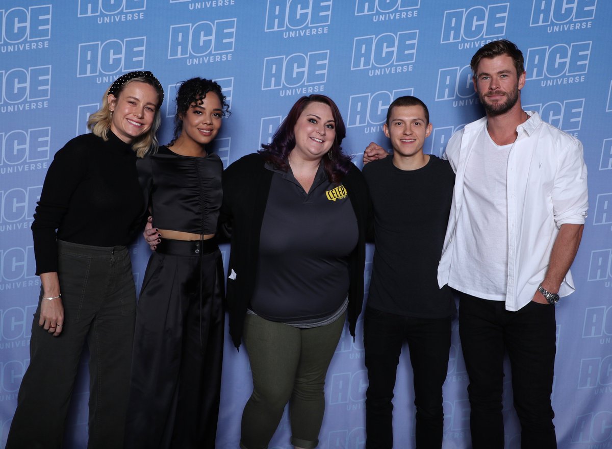 courtnicoler's tweet photo. Take me back... Such an incredible weekend working with the best @CelebPhotoOps at the awesome @ACEcomiccon #celebphotoops #cpo #acemidwest #avengers #sabrina https://t.co/fnuQ2TYgXi