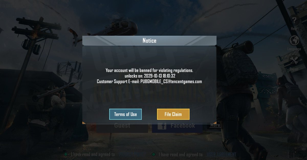 SeanKjergaard12's tweet photo. Welp fuck me didnt even do anything.
#PUBGMOBILE https://t.co/AlfHNCetvL