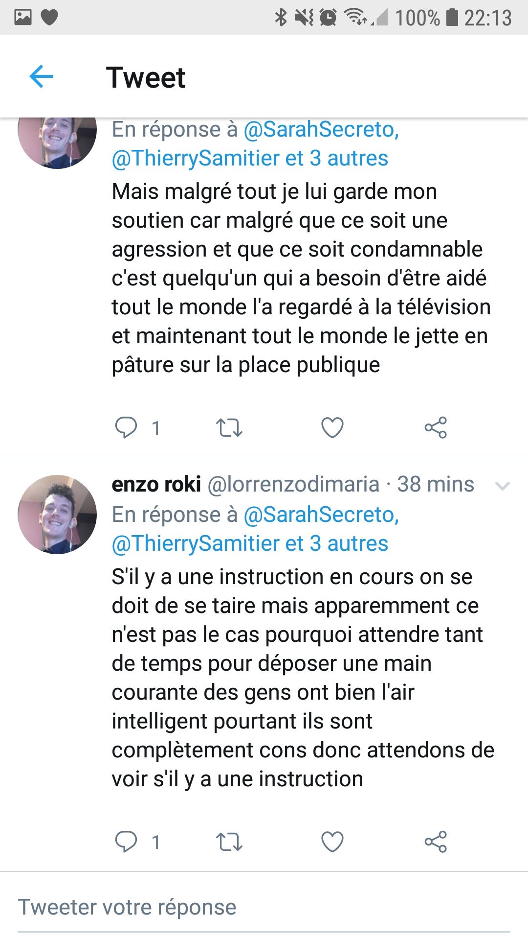 Sarah Secreto Ca Me Choque De Lire Ca Thierrysamitier