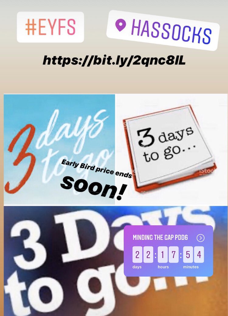 Minding the Gap CPD tweet media