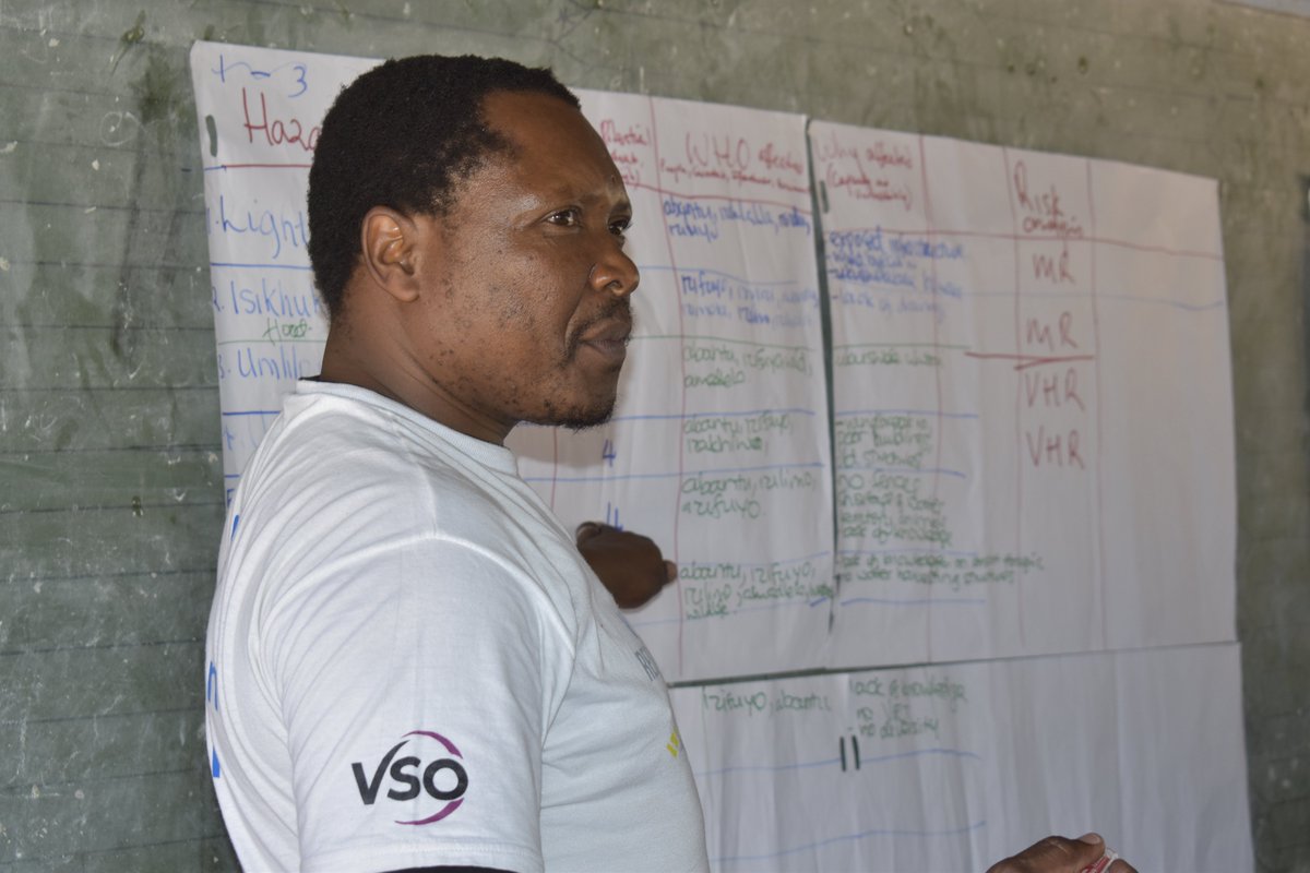 unvzimbabwe's tweet photo. Zenzo Mpofu #UNV is implementing the SECA project with stakeholders.

This week they have a training for ward DC and volunteers in #ClimateAction and gender sensitive DRM in Ward 10 Bulilima https://t.co/GPVmA2DkEk