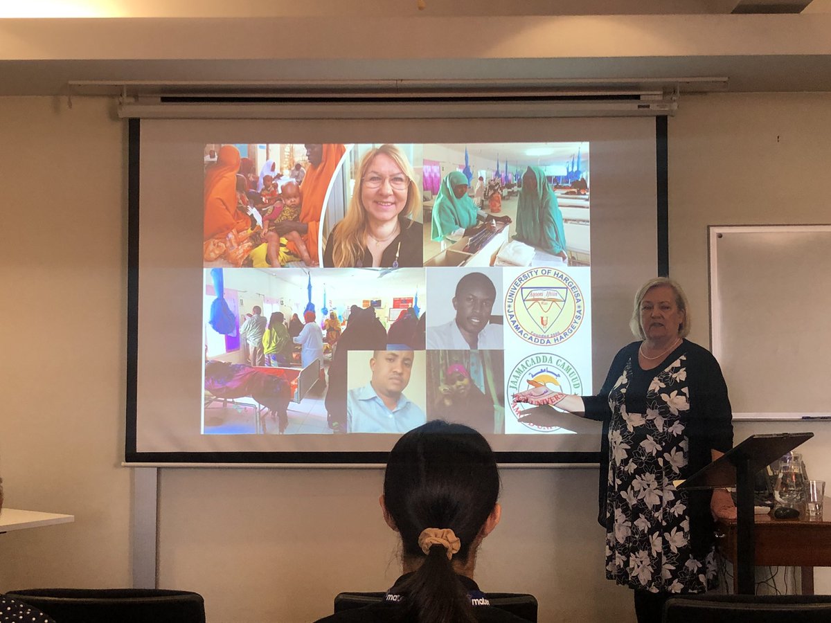 CREStillbirth's tweet photo. Dr. Mari-Cristin Malm is presenting at the CRE today to share her research on #fetalmovements #DFM and #stillbirth #fetaldeath perceptions among women in #Somaliland. Thank-you for visiting all the way from Sweden! @FranBoyleOz https://t.co/Q0K9abDCEX