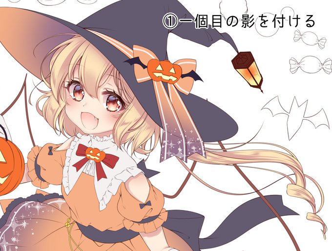 金髪の塗り方のtwitterイラスト検索結果