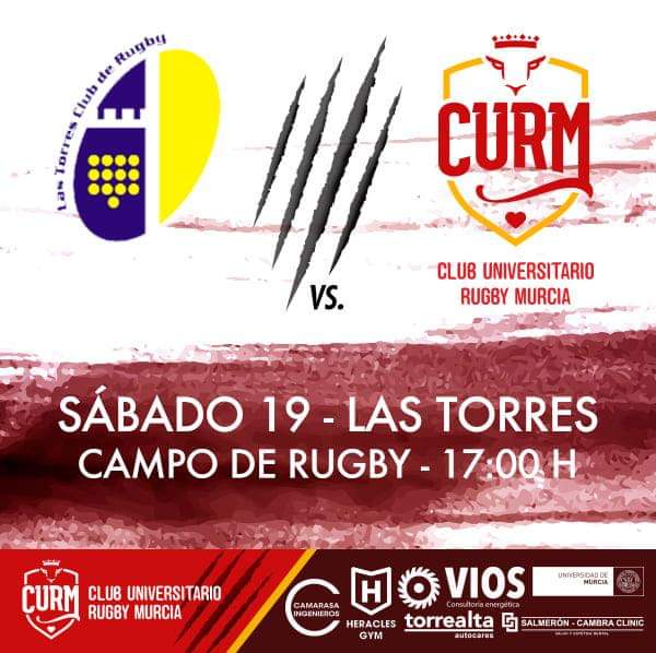 RUGBYMURCIACURM's tweet photo. Último amistoso de pretemporada. La próxima semana, la liga 🦁
🆚️ @lastorresrugby
📅 19 oct / 17h
#GoCurm #Rugby #Murcia
@UMUdeportes @bustorrealta @HeraclesGym @viosenergia @RugbySpainCom @RugbierEurope @radiomarcamur @LaOpiDeportes @murciadeportes @laverdad_es @Murdiario https://t.co/lLLh1MsKZs