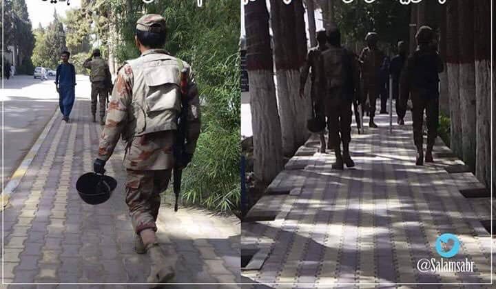 واھگ بلوچ On Twitter Is This A University Or Military Camp