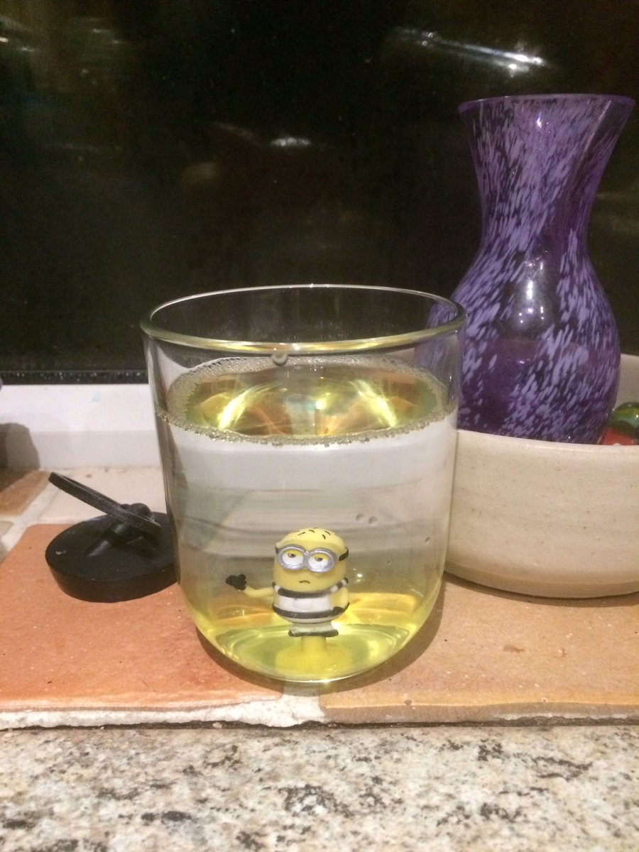 MerryProf's tweet image. I don’t know why but my daughter set this up in the kitchen last night. It glows in the dark and gave me a hell of a scare this morning! #thankslove