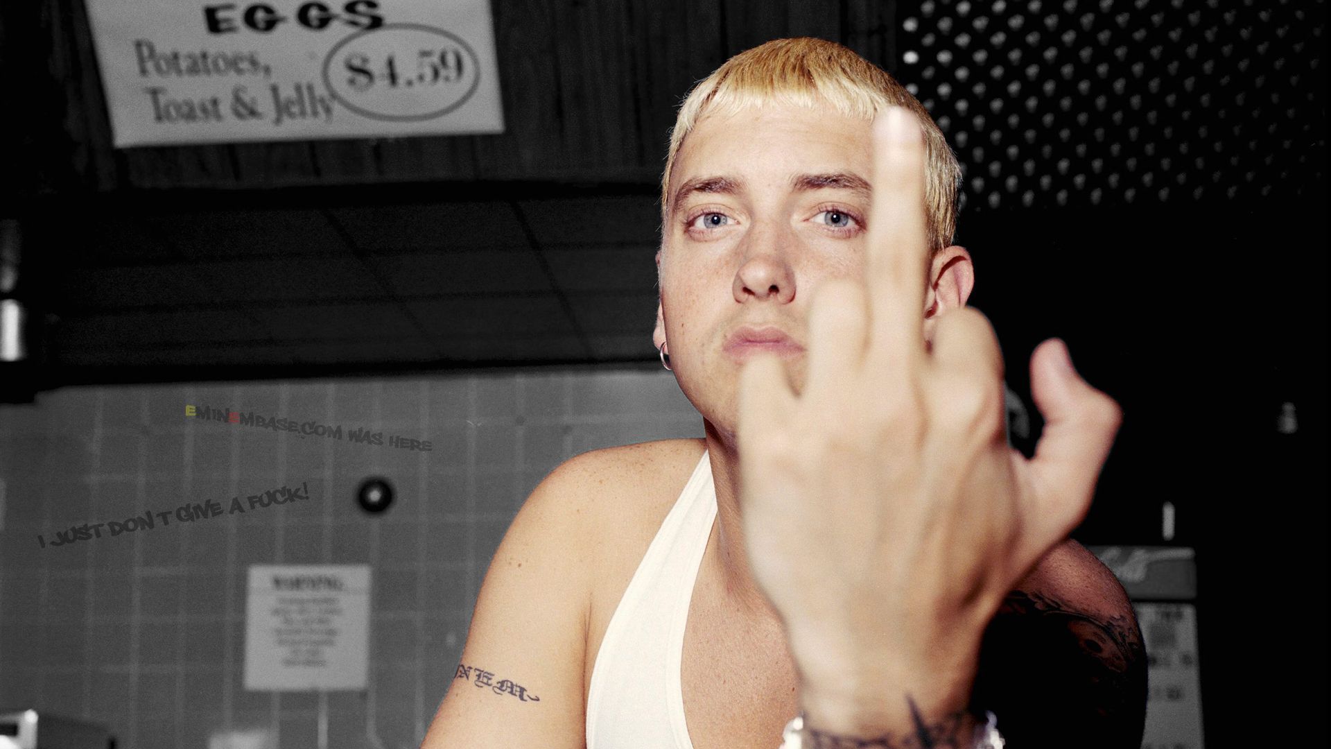 \"Shady\s back, back again\"  Happy birthday to rap legend, Eminem. 