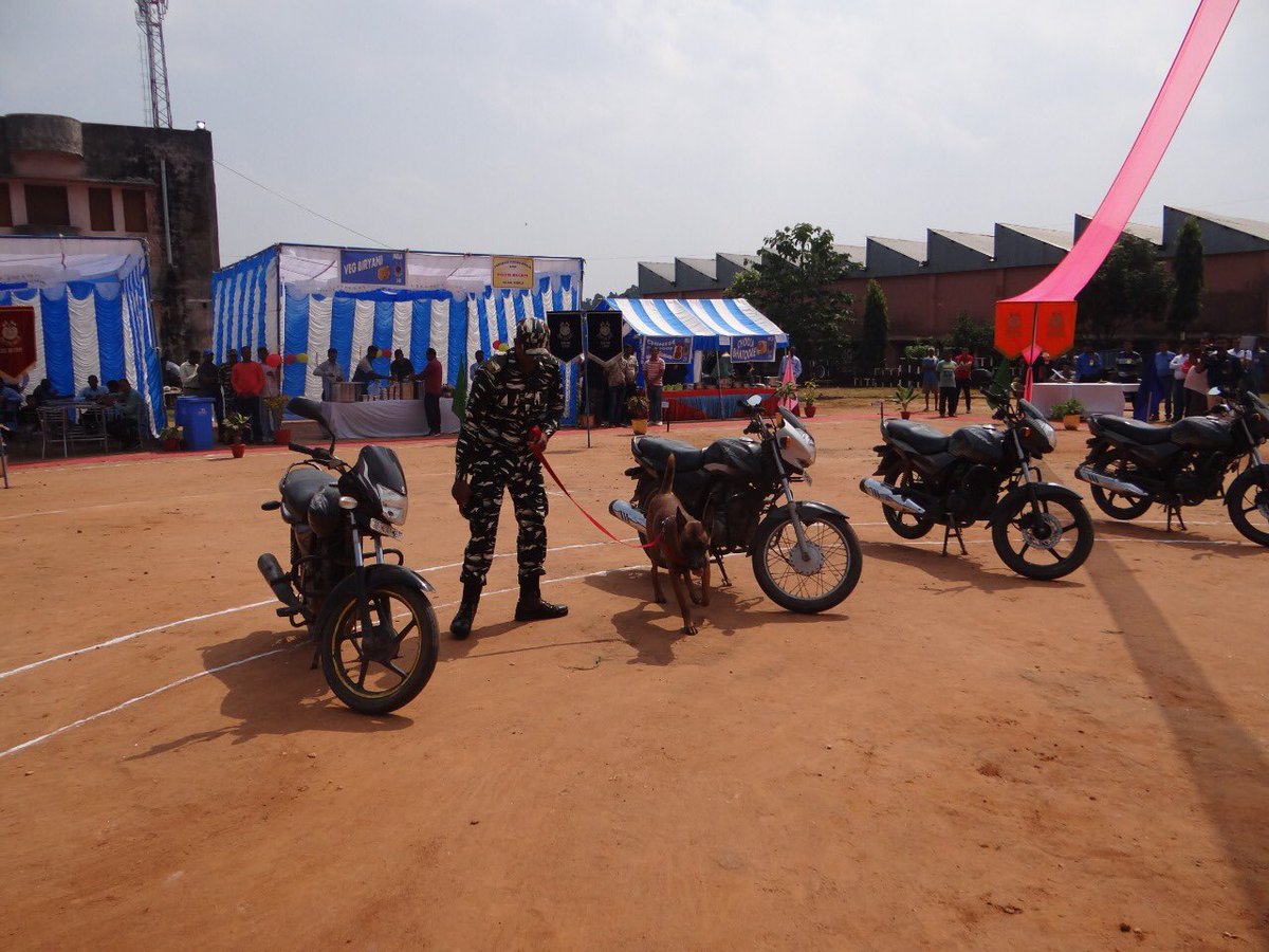 Crpf218's tweet photo. #unitraisingday #celebration @Crpf218 celebrated raising day at unit HQ #SaluteToMartyrs #MELA #fungames #Demo #CulturalShow Organized  for family members and personnel's @RanjitS56590102 @DaoKindo @jai7072 @RinkiJha6 @newmai2018 @DBharnidhar https://t.co/DFP708krm1