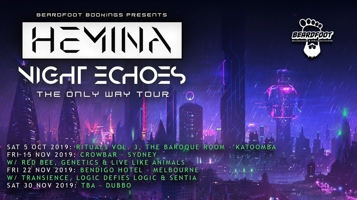 Just over a month until we hit the stage with <a href="/heminaofficial/">Hemina</a>, @logicdefieslogic &amp; <a href="/sentiaband/">SENTIA</a>!

Hemina is giving away this monster merch pack! Buy yourself a presale ticket to the show for a chance to win prizes!

Tickets: tickets.oztix.com.au/outlet/event/b…