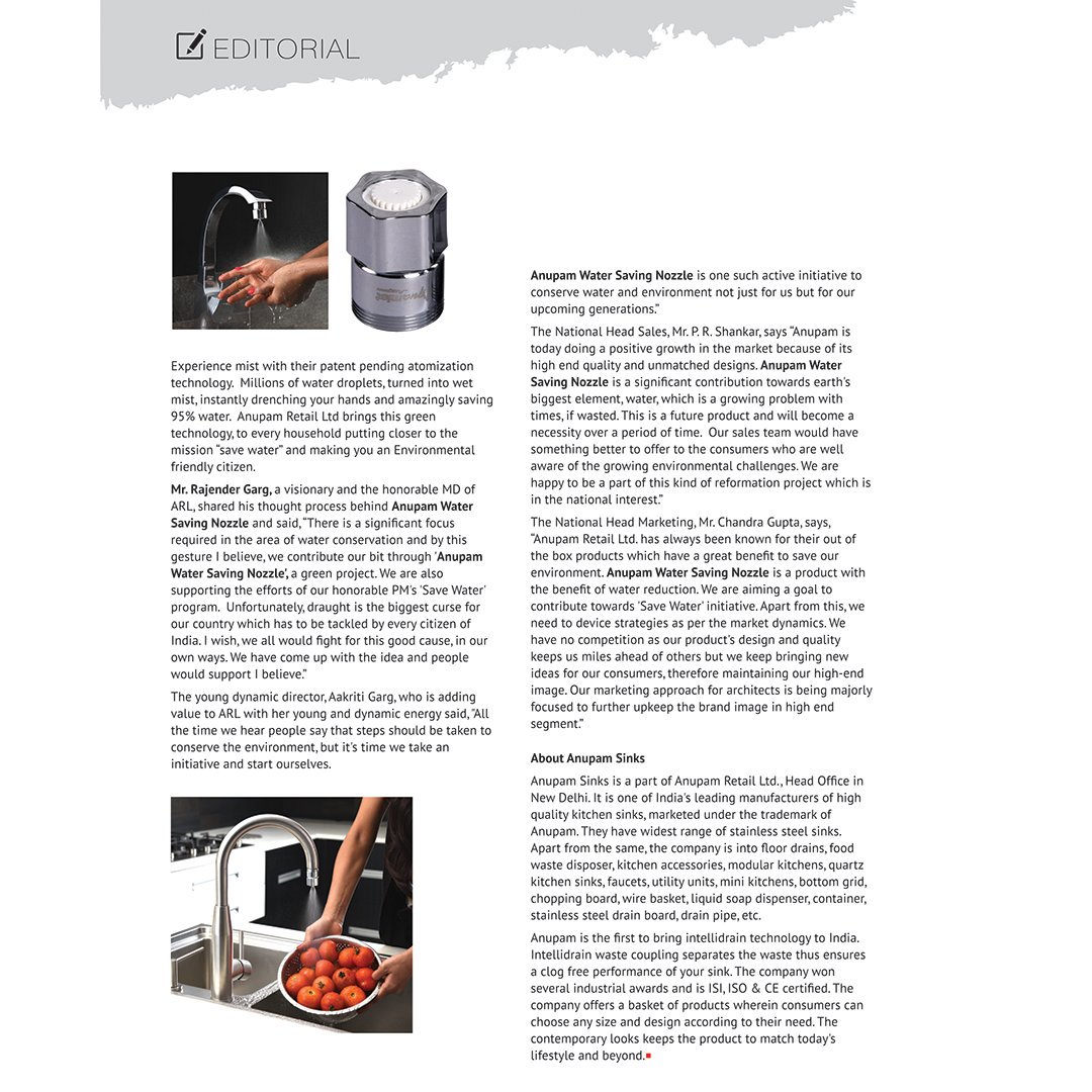 KitchenDesire's tweet photo. Anupam Water Saving Nozzle for Kitchen and Bathroom, Dual Flow Tap Aerator, Mist and Spray Shower, Aquamist
@anupamsinks @anupamkitchens
#AnupamWaterSavingNozzle #AnupamSinks #Editorial #KitchenDesire #ModularKitchenMagazine https://t.co/D5zOLa1diQ