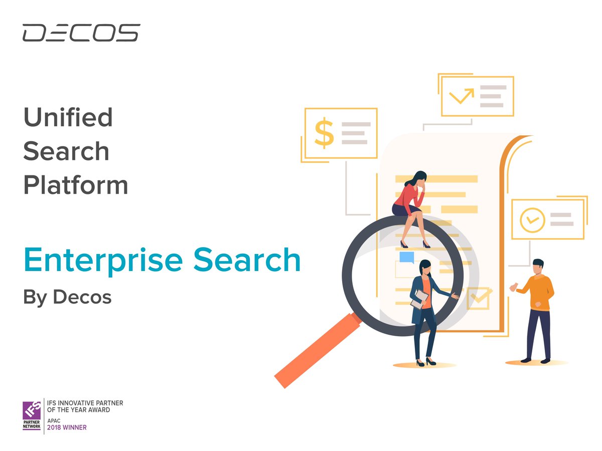 GlobalDecos's tweet image. In the context of an organization where data is spread across various storage locations and distributed sources, Decos’ Enterprise Search Application brings great value.

#SearchApplications #EnterpriseSearchApplication  #SmartSolutions #Innovation #PostModernERP