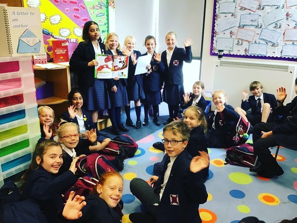 ExeterSchoolUK's tweet photo. After much thought Exeter Junior School Librarians have voted for ‘Making with States of Matter’ for Royal Young People’s Book Prize 2019
https://t.co/ugT3kba9wv
#royalsociety #youngscibooks #exeterjuniorschool #exeterschoolEnglish #ExeterschoolLibrary #exeterschoolopportunity https://t.co/Ze3cgSn2jf