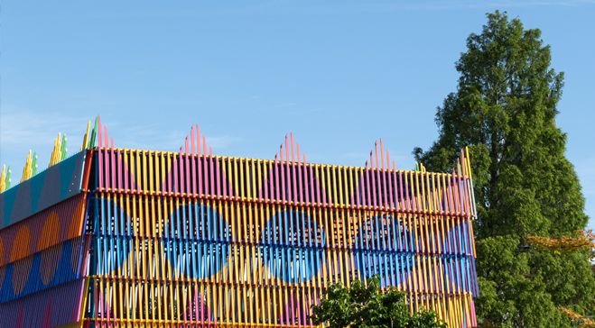 Architects <a href="/Pricegore/">Pricegore</a>, who are working with us on our capital project, have co-created (with designer Yinka Ilori) The Colour Palace at Dulwich Pavilion 2019 <a href="/DulwichGallery/">Dulwich Picture Gallery</a>. Open 10am-5pm until Sunday 20 Oct. buff.ly/2EP7Wzn