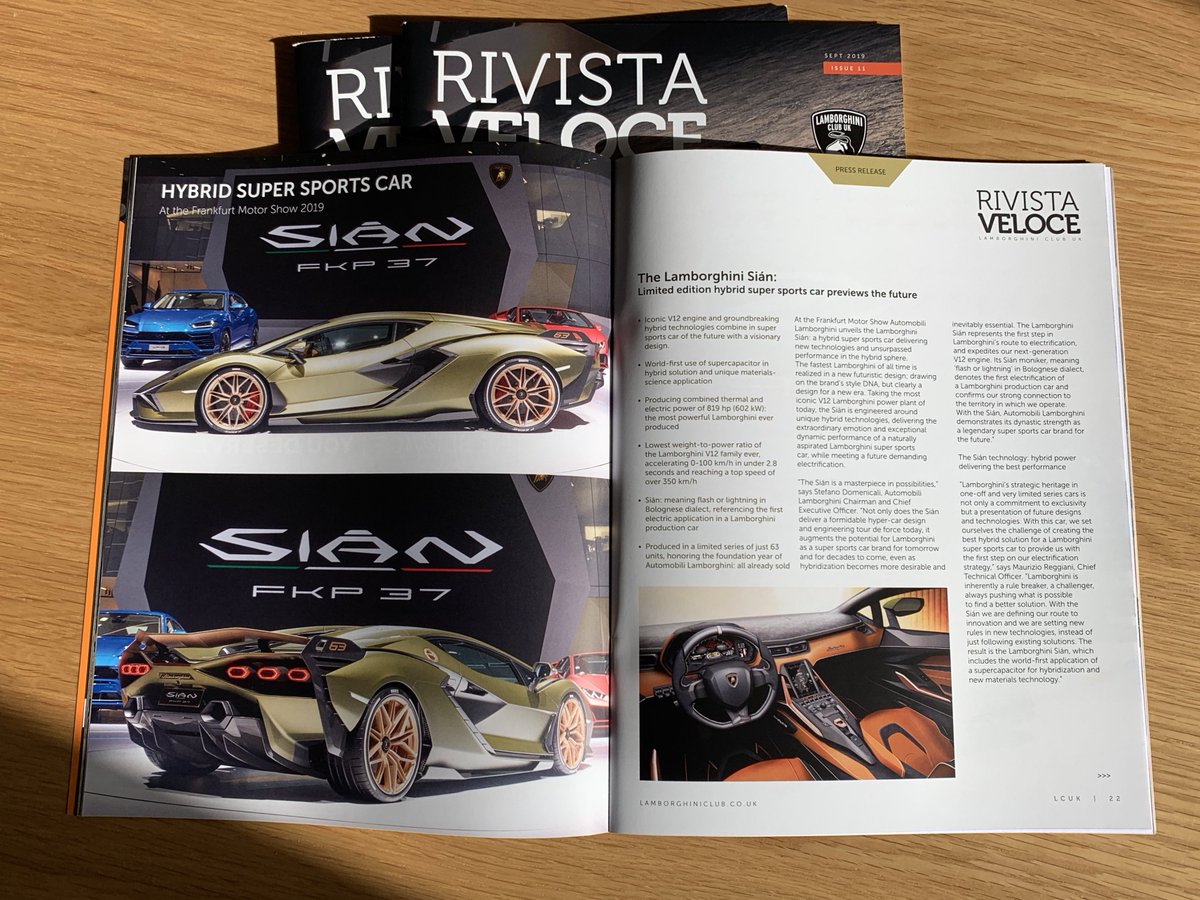 SoloAndJones's tweet photo. The latest 48 page member brochure designed for the Official Lamborghini Club UK. #lamborghini #lamborghiniclub #graphicDesign #huddersfield https://t.co/ESux5byWZK