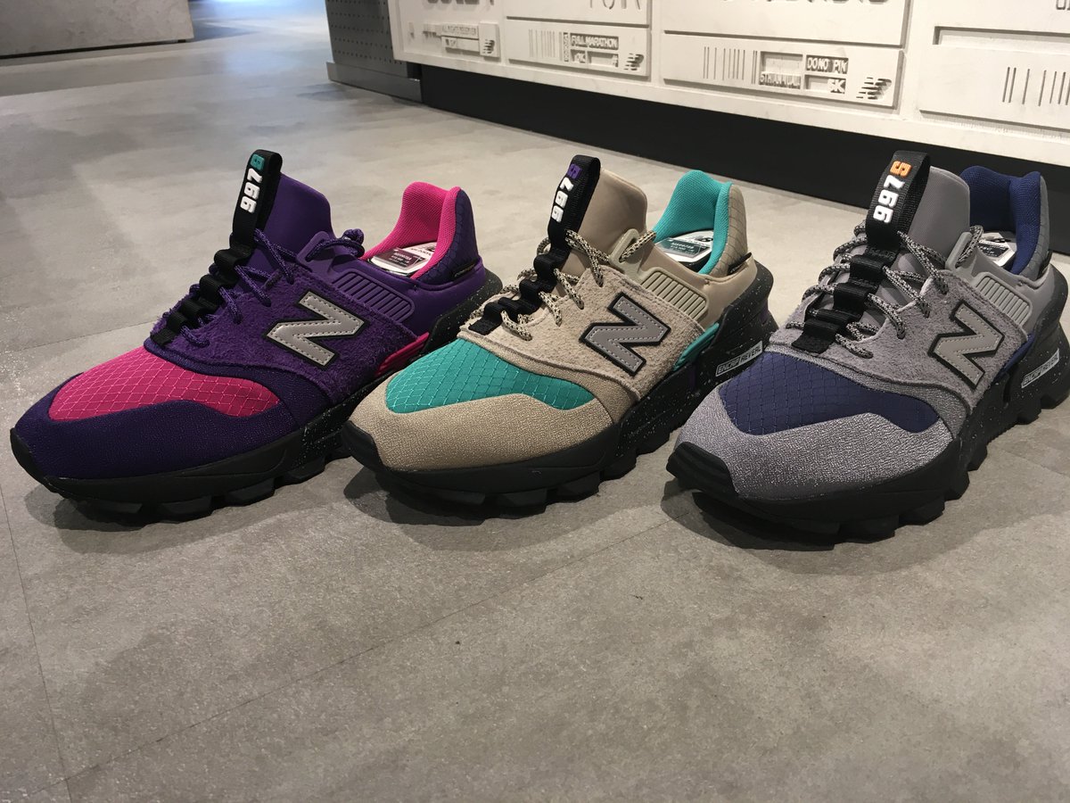 newbalanceOSAKA's tweet photo. < #NB新商品 >
「MS997」
COLOR：SA/SB/SC
WIDTH/SIZE:D/22.0-29.0 30.0cm
PRICE:15,900+税
10月18日（金）より販売開始
#NB
#ニューバランス
#MS997
#コーデュラ
#スニーカー https://t.co/2x670zPz5w