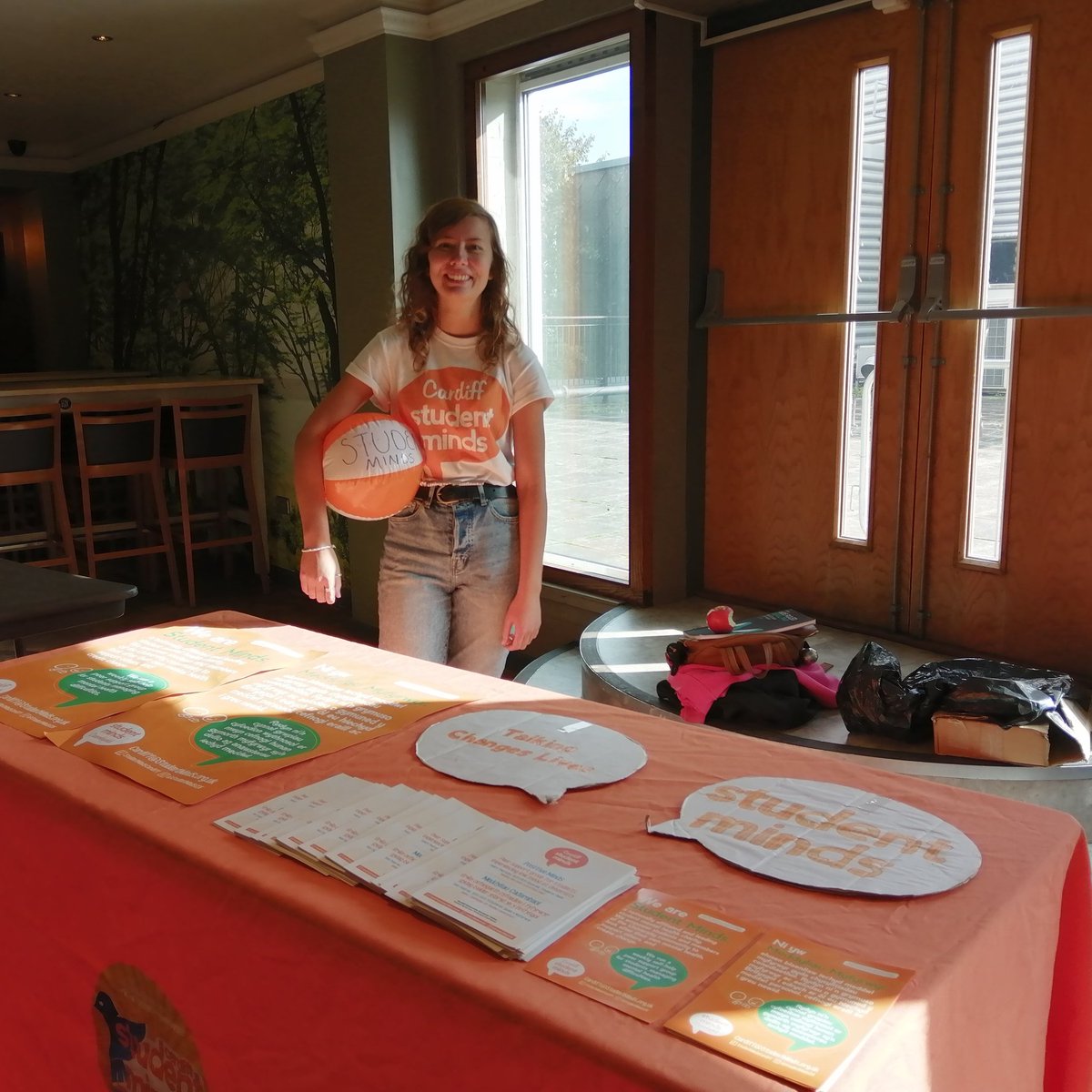 Come on down to our stand at the #peersupportday in the SU! We are here with a few other support services, including the student residence team and counselling and wellbeing service to talk to you guys about what we have to offer 😊