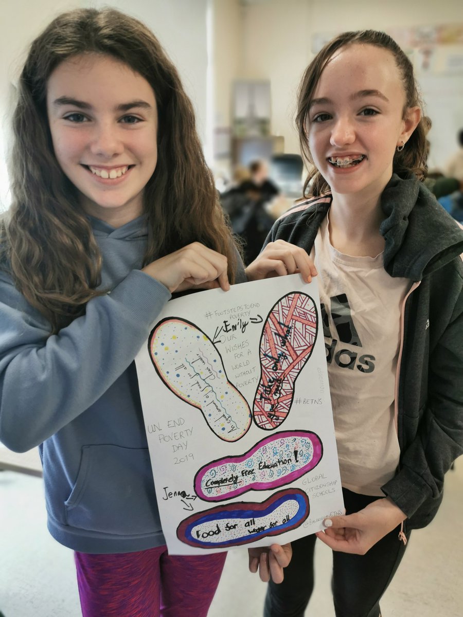 BalbrigganETNS's tweet photo. #footstepstoendpoverty sharing our wishes for a world without poverty @BalbrigganETNS @LearningLoads #GlobalCitizen #GlobalGoals @Irish_Aid https://t.co/vK01Tr0lkU