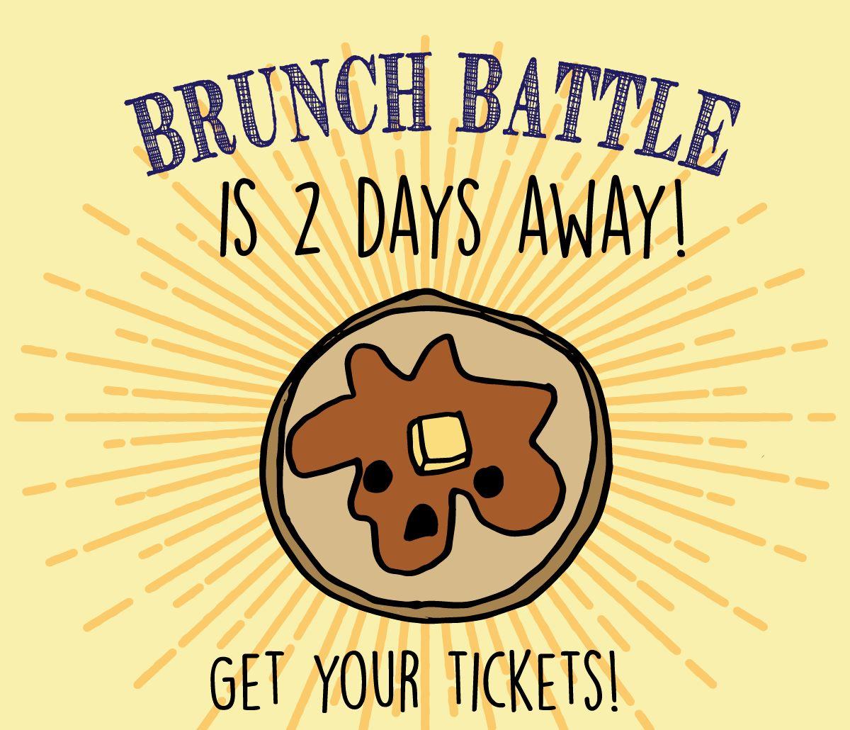 ⚡️ FLASH SALE! ⚡️ Use code 'EGGS' at checkout to get $5 off your Brunch Battle ticket. Code expires tonight at midnight! 🍳 Tickets: bit.ly/brunchbattle19