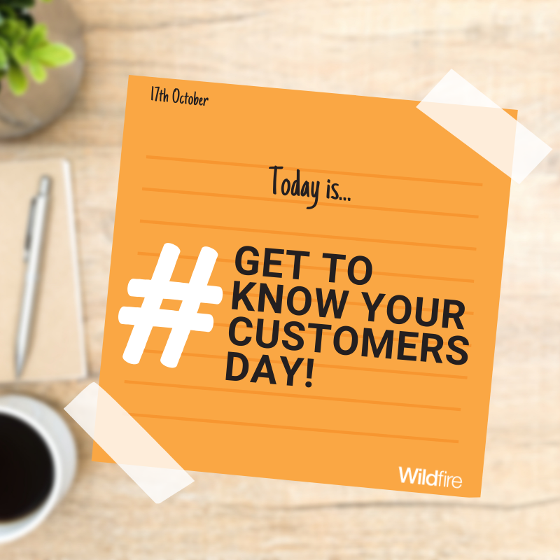 wfmarketingltd's tweet photo. It's #GetToKnowYourCustomersDay!
Why not use this opportunity to spark a conversation with your customers on social media today? 💬
(P.S. How cool would real Wildfire post-it notes be?! 🔥)
#SocialMediaMarketing #Leeds #SEOLeeds #DigitalMarketing https://t.co/XShz9CmQeD