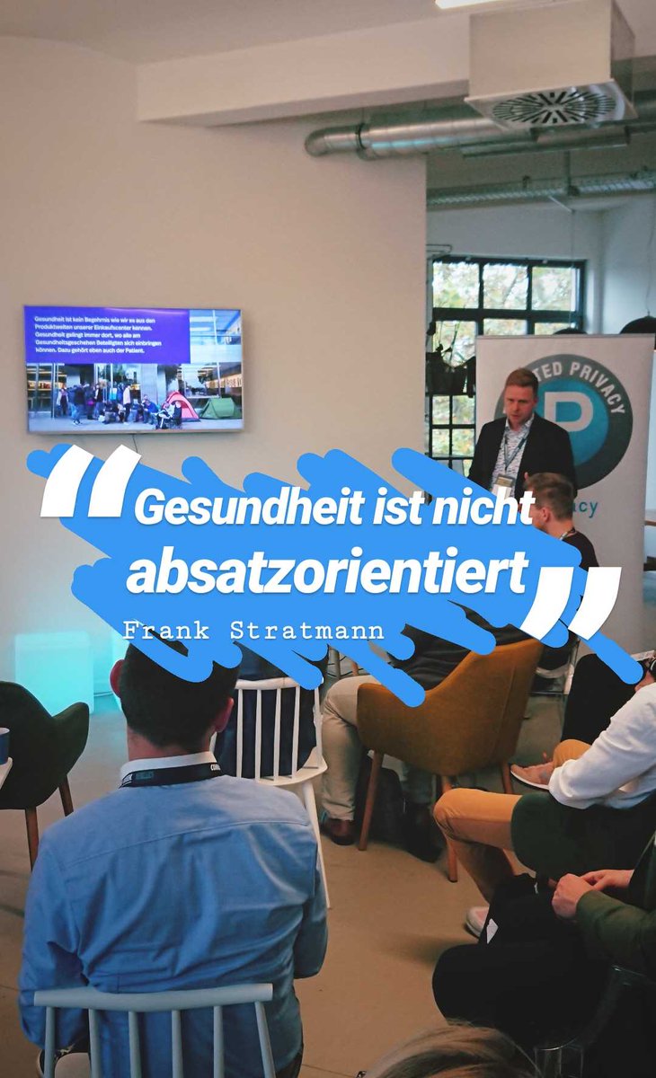 „Gesundheit ist kein Begehrnis, wie wir es aus den Produktwelten unserer Einkaufscenter kennen. Gesundheit gelingt immer dort, wo alle am Gesundheitsgeschehen Beteiligten sich einbringen können“, so @betablogr vom Bundesverband Internetmedizin #ehealth #dvg #medtech