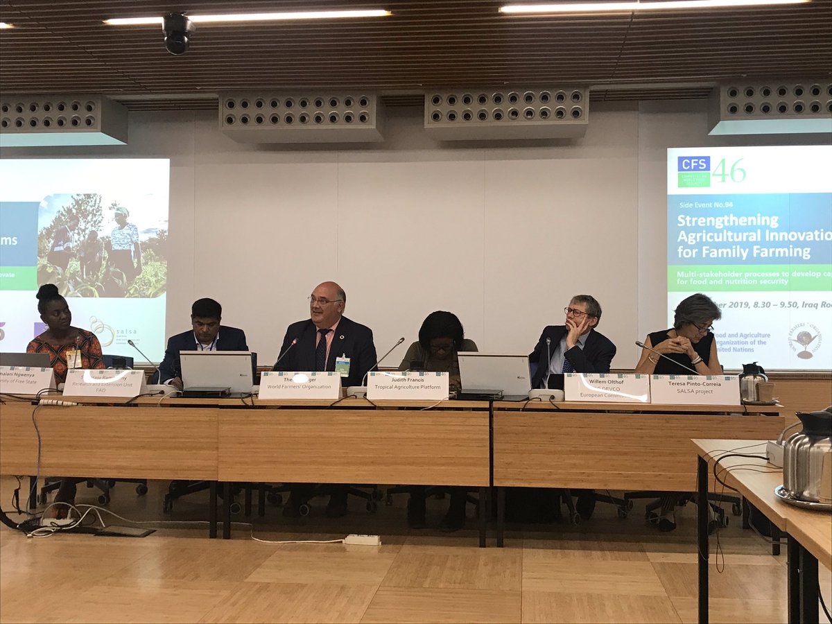 “We call it value chain because you cannot push a chain, you can only pull it and in food chain market is the pulling force. You want to transform the #foodsystem ? Transform the #market <a href="/worldfarmersorg/">WFO</a> <a href="/TheoDJager/">Theo de Jager</a>