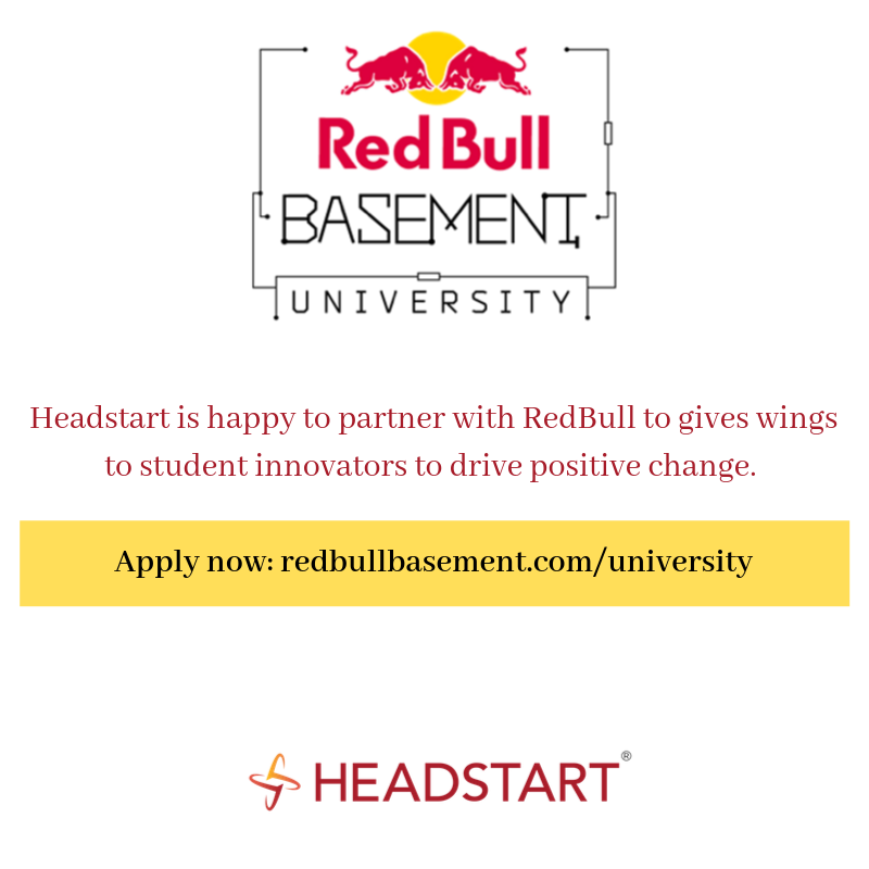Headstarters's tweet photo. Redbull gives wings to student innovators to drive positive change through tech solutions. Best ideas will be invited to the global workshop in Toronto, Canada.
Apply now:https://t.co/9IwQw4DqQM

#Students #innovation #startups #entrepreneurship https://t.co/l1pjEjZYO3