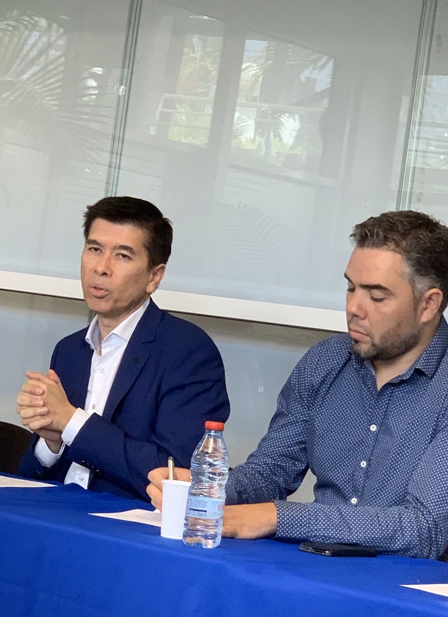 yberezaie's tweet photo. #NxSE2019 J-7

Conférence de presse de la 4ème édition du @ForumNxSE à la @_Nordev_ 

@Digital_Reunion @FrenchTech_Run https://t.co/Xy4MHCUtSi