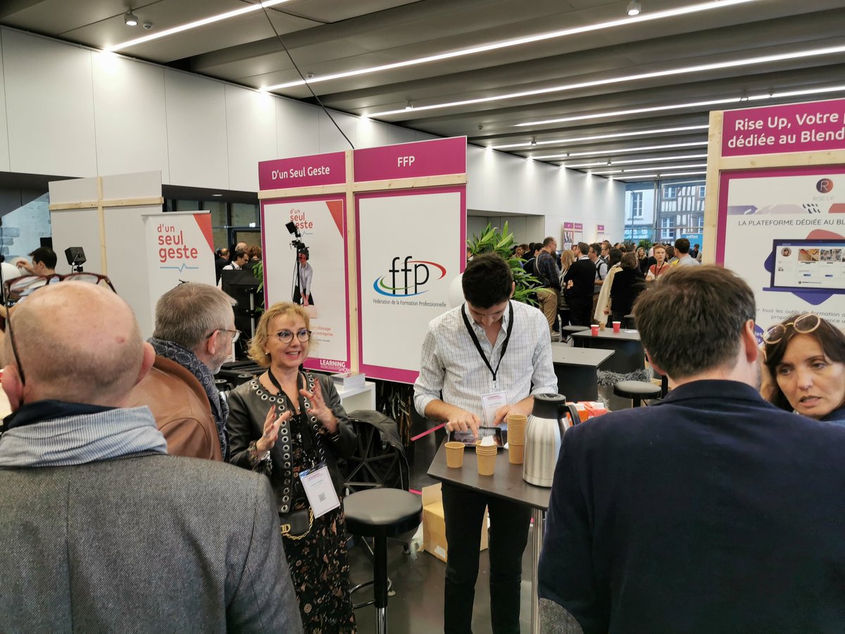 PonceletOlivier's tweet image. Le #LearningShow, c&apos;est parti ! 🚀On vous attend au stand #FFP 😁👍