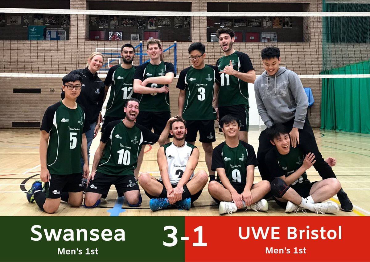 swanseaunivball's tweet photo. Congratulations to both for another great WIN! 🥳💚🏐😃

#ssresult #sportswansea #swanseaunivolleyball #swanseaunivolleyball #volleyball #bleedgreen @Sport_Swansea https://t.co/pDykWKFoqy