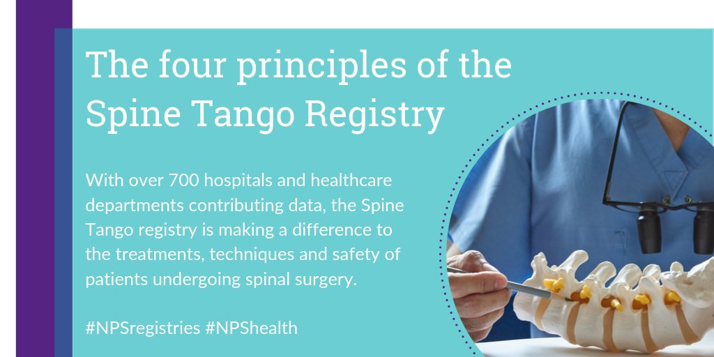 nec_sws's tweet photo. With over 700 hospitals and healthcare departments contributing data, the #SpineTango registry helps surgeons and hospitals improve outcomes for patients with spinal and neck injuries.
https://t.co/VVZde9tI76 #NPShealth #NPSregistries #EUROSPINE https://t.co/NYnHdml7A3