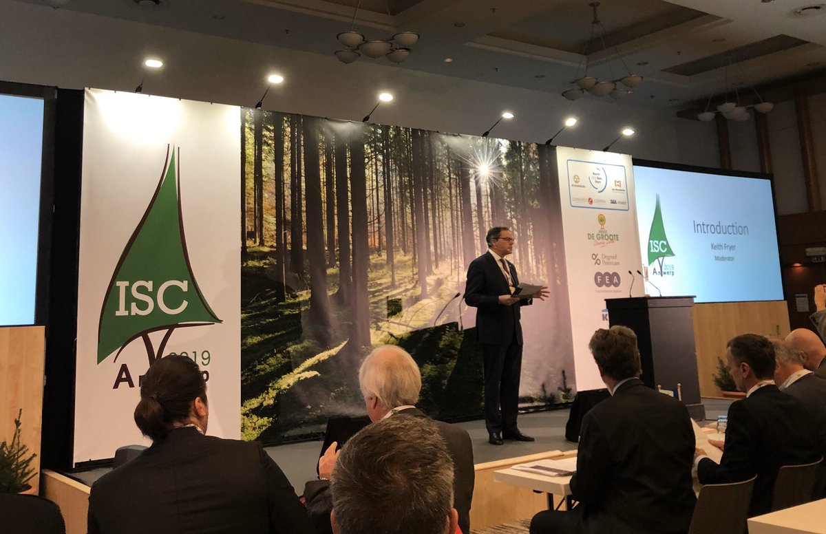 Sahateollisuus's tweet image. International Softwood Conference @Stad_Antwerpen #isc19 @ETTF1