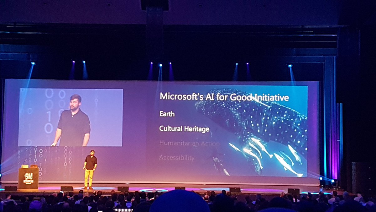 AdiPolak's tweet image. Microsoft AI for Good is using Databricks  with @Azure Machine Learning services and Cognitive Services and many more  for various projects , today at the Keynote #SparkAISummit 
#EarthScienceWeek