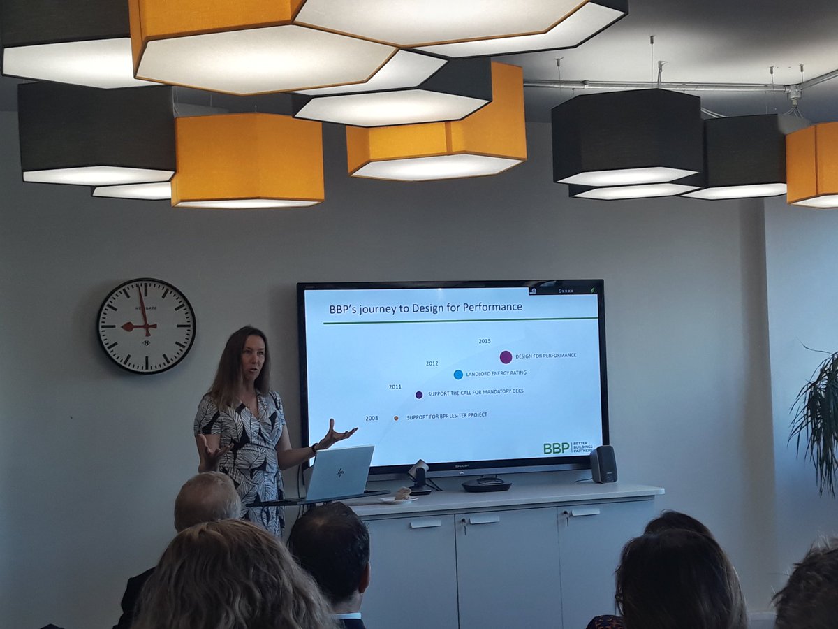 APBissell's tweet photo. Great talk on Design for Performance by @BCO_UK @bbpuk and @Cundall_Global  #BCOResearch #BCOEvent https://t.co/3lc10bs8DI