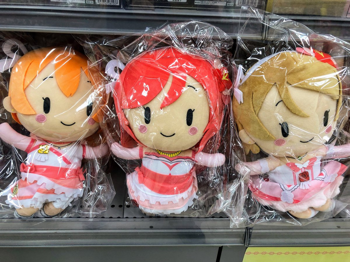 アニメイト名古屋 ツイステ フェア3 18 木 開始 入荷情報 ラブライブ School Idol Project 新商品 ぬいぐるみ 僕たちはひとつの光ver が9種入荷したナゴ アニメイト名古屋にて好評販売中 ご来店をお待ちしてますナゴ Lovelive