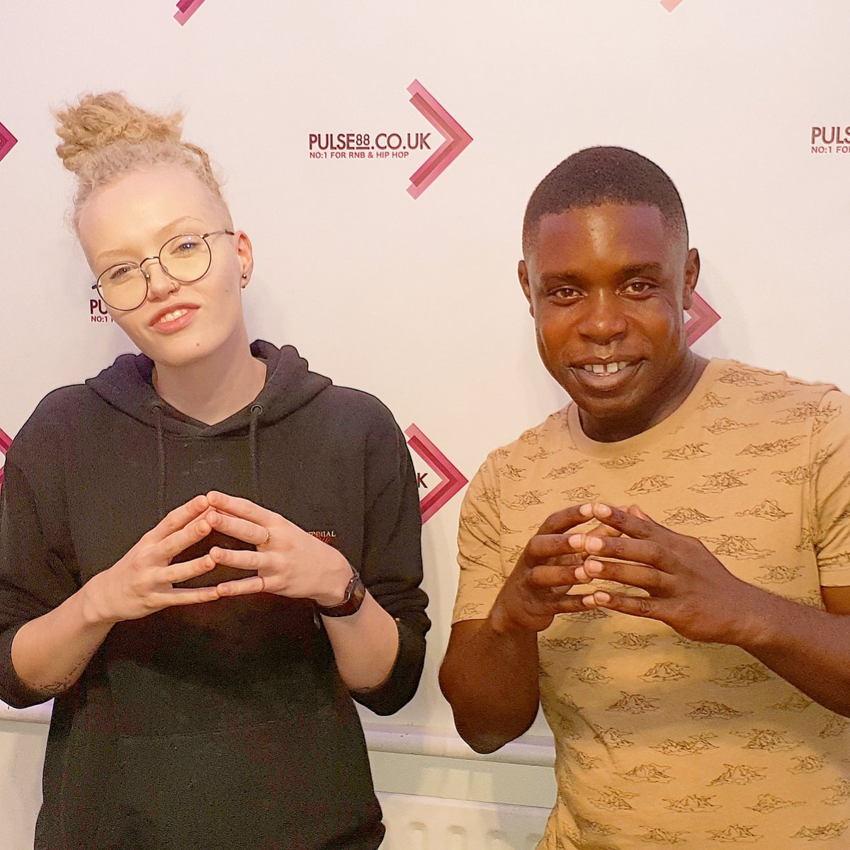 DanBlakeVoice's tweet photo. Blessings to @JustCharlii who came by @MusikWorldwide3 on @pulse88radio Yesterday Good Vibez - Phoenix EP Out Now 
#justcharlii #danblakeboice https://t.co/hkqOzv5Tzv