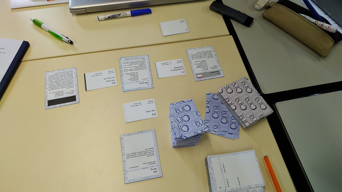 On joue #CIDOC_CRM a l'école #DONIPAT c'est passionnant