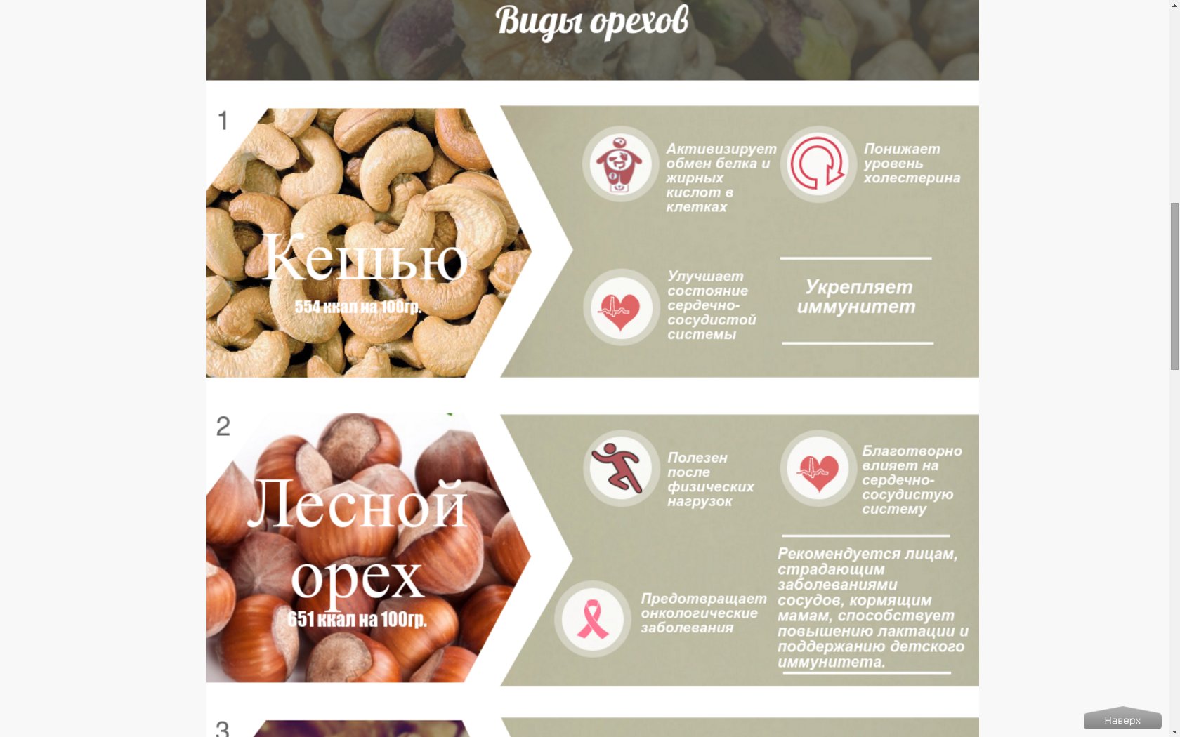 Самые полезные орехи