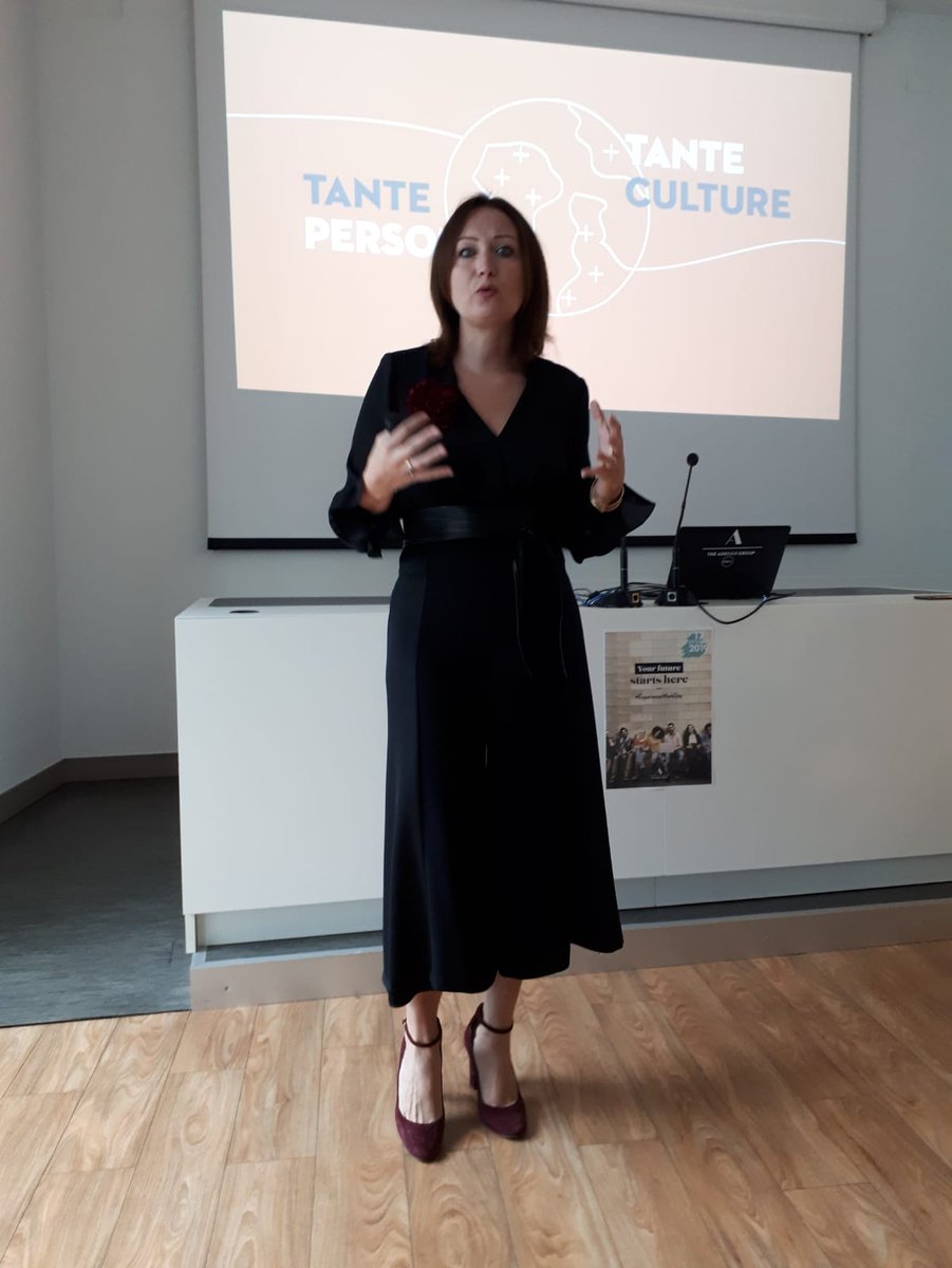 LodovicoPriori's tweet photo. @_monicamagri apre l'edizione 2019 dell'#ExperienceWorkDay, presso l'HQ @AdeccoGroupITA, davanti a 50 studenti universitari. Un suo consiglio: non abbiate paura di sbagliare. #EWD https://t.co/wGwAj2xvWt
