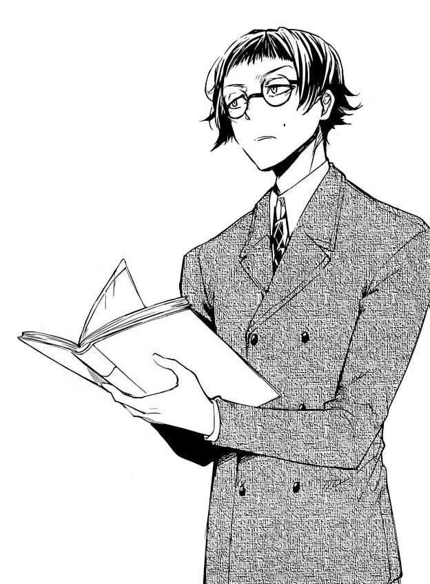 THREAD: This is a thread I wanted to do for awhile but a thread about my favorite decadent delinquent, Ango Sakaguichi. Contains some notes about his design and some fun facts because...I love Ango.