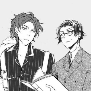 Oda and Ango were friends irl, though their friendship was private. Ango agreed with Oda on a lot of key points in the Possibilities of Literature but had some divergence as Oda was a typical Osaka writer while Ango was active in Tokyo. Still, quite an interesting fact!