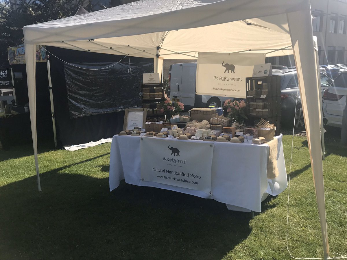 Off out today <a href="/birmingham_bp/">Birmingham Business Park</a>   Looks like a lovely day. Come and check us out #gifts #naturalsoap #vegan #palmoilfree #plasticfree